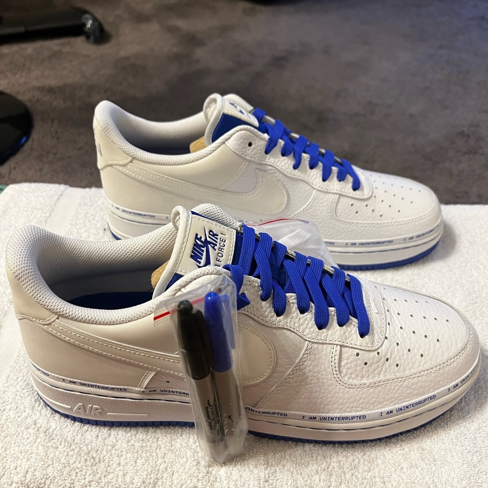 Nike Air Force 1 Uninterrupted โMore than an Athlete. Size 12 Brand New. - Picture 3 of 8